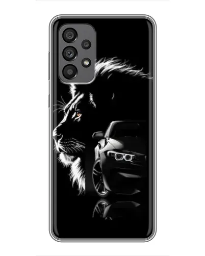 Чохол для Samsung Galaxy A73 (5G) з картинкою «BMW та лев» Чохол для Samsung Galaxy A73 (5G) з картинкою «BMW та лев»