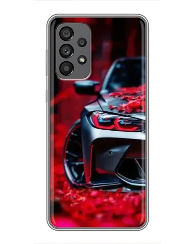 Чохол для Samsung Galaxy A73 (5G) з картинкою «Спортивна BMW та квіти» Чохол для Samsung Galaxy A73 (5G) з картинкою «Спортивна BMW та квіти»