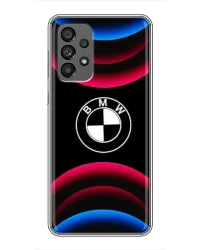 Чохол для Samsung Galaxy A73 (5G) з картинкою «Логотип BMW та неонові дуги» Чохол для Samsung Galaxy A73 (5G) з картинкою «Логотип BMW та неонові дуги»