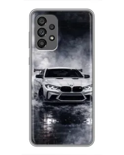 Чохол для Samsung Galaxy A73 (5G) з картинкою «BMW крізь туман»