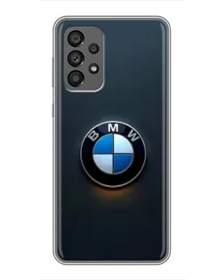 Чохол для Samsung Galaxy A73 (5G) з картинкою «Логотип BMW — мінімалізм»