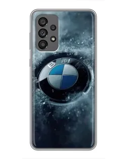 Чохол для Samsung Galaxy A73 (5G) з картинкою «Логотип BMW — лід»