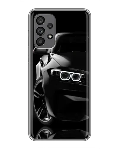 Чехол для Samsung Galaxy A73 (5G) с картинкой «Черная BMW — профиль» Чехол для Samsung Galaxy A73 (5G) с картинкой «Черная BMW — профиль»