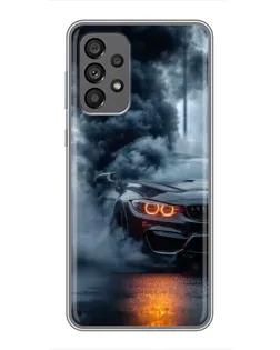 Чохол для Samsung Galaxy A73 (5G) з картинкою «BMW M-Power — абстракція»