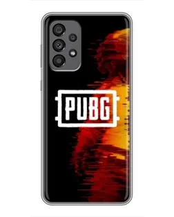 Чохол для Samsung Galaxy A73 (5G) з картинкою «Яскравий логотип PUBG»