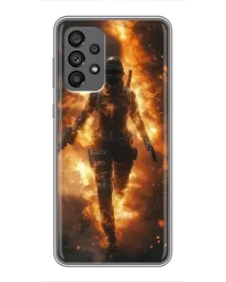 Чохол для Samsung Galaxy A73 (5G) з картинкою «BMW — швидкість у дощі» Чохол для Samsung Galaxy A73 (5G) з картинкою «BMW — швидкість у дощі»
