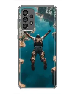 Чехол для Samsung Galaxy A73 (5G) с картинкой «PUBG — свободное падение»