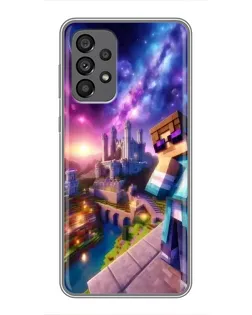 Чохол для Samsung Galaxy A73 (5G) з картинкою «Стів та космос» Чохол для Samsung Galaxy A73 (5G) з картинкою «Стів та космос»