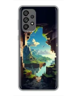 Чехол для Samsung Galaxy A73 (5G) с картинкой «Вид из пещеры»