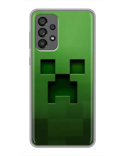Чехол для Samsung Galaxy A73 (5G) с картинкой «Крипер микро-дизайн» Чехол для Samsung Galaxy A73 (5G) с картинкой «Крипер микро-дизайн»