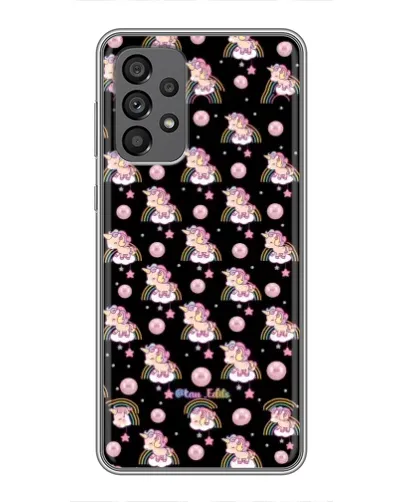 Чехол для Samsung Galaxy A73 (5G) с картинкой «Magic Unicorn паттерн»