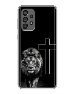 Чохол для Samsung Galaxy A73 (5G) з картинкою «Лев та Хрест»