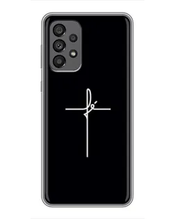 Чохол для Samsung Galaxy A73 (5G) з картинкою «Тонкий хрест» Чохол для Samsung Galaxy A73 (5G) з картинкою «Тонкий хрест»