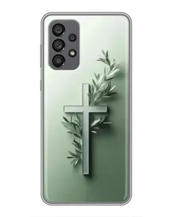 Чохол для Samsung Galaxy A73 (5G) з картинкою «Оливкова гілка» Чохол для Samsung Galaxy A73 (5G) з картинкою «Оливкова гілка»