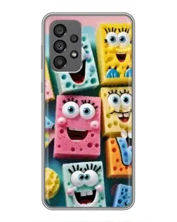 Чохол для Samsung Galaxy A73 (5G) з картинкою «Кольорові губки» Чохол для Samsung Galaxy A73 (5G) з картинкою «Кольорові губки»