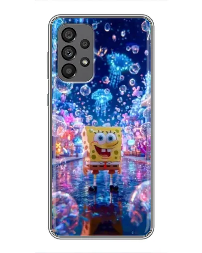 Чехол для Samsung Galaxy A73 (5G) с картинкой «Неоновый океан» Чехол для Samsung Galaxy A73 (5G) с картинкой «Неоновый океан»