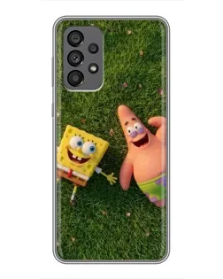 Чохол для Samsung Galaxy A73 (5G) з картинкою «Друзі на галявині»