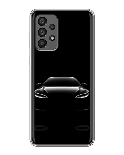 Чехол для Samsung Galaxy A73 (5G) с картинкой «Силуэт Tesla Night» Чехол для Samsung Galaxy A73 (5G) с картинкой «Силуэт Tesla Night»
