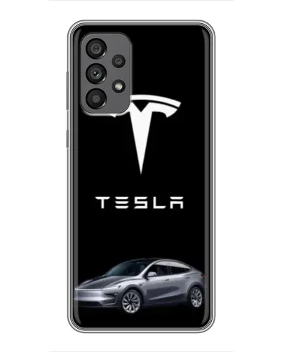 Чехол для Samsung Galaxy A73 (5G) с картинкой «Tesla Model Y» Чехол для Samsung Galaxy A73 (5G) с картинкой «Tesla Model Y»