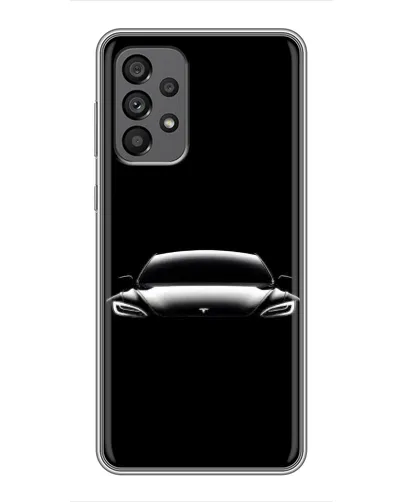 Чехол для Samsung Galaxy A73 (5G) с картинкой «Фары Tesla Night» Чехол для Samsung Galaxy A73 (5G) с картинкой «Фары Tesla Night»