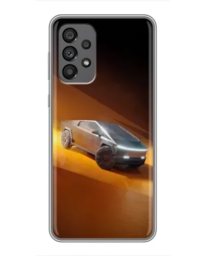 Чехол для Samsung Galaxy A73 (5G) с картинкой «Cybertruck в пустыне» Чехол для Samsung Galaxy A73 (5G) с картинкой «Cybertruck в пустыне»