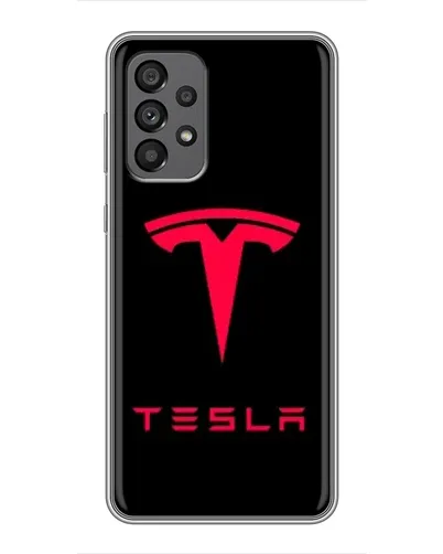 Чехол для Samsung Galaxy A73 (5G) с картинкой «Tesla Red Logo» Чехол для Samsung Galaxy A73 (5G) с картинкой «Tesla Red Logo»