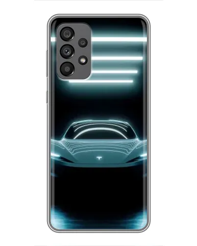 Чехол для Samsung Galaxy A73 (5G) с картинкой «Tesla в неоне» Чехол для Samsung Galaxy A73 (5G) с картинкой «Tesla в неоне»