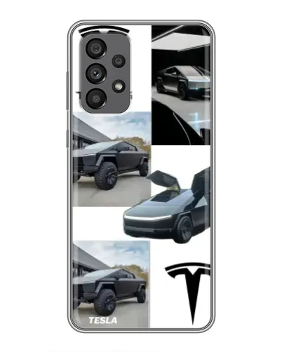 Чехол для Samsung Galaxy A73 (5G) с картинкой «Коллаж Cybertruck Tesla» Чехол для Samsung Galaxy A73 (5G) с картинкой «Коллаж Cybertruck Tesla»