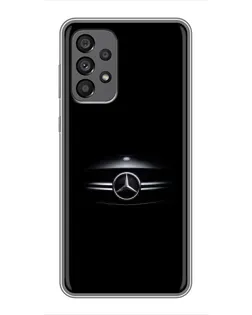Чохол для Samsung Galaxy A73 (5G) з картинкою «Mercedes — абстрактні лінії»