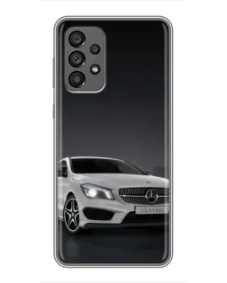 Чохол для Samsung Galaxy A73 (5G) з картинкою «Mercedes AMG GT Silver»