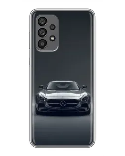 Чохол для Samsung Galaxy A73 (5G) з картинкою «Mercedes на чорному»