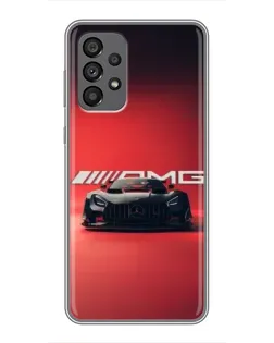 Чохол для Samsung Galaxy A73 (5G) з картинкою «Mercedes AMG — червона лінія»