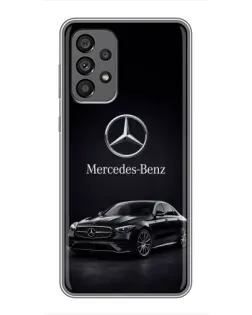 Чохол для Samsung Galaxy A73 (5G) з картинкою «Mercedes — решітка радіатора»
