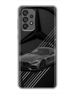 Чохол для Samsung Galaxy A73 (5G) з картинкою «Mercedes AMG — графіка»