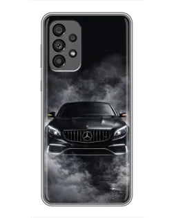 Чохол для Samsung Galaxy A73 (5G) з картинкою «Mercedes у диму»