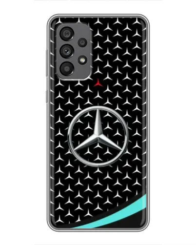 Чохол для Samsung Galaxy A73 (5G) з картинкою «Mercedes — бірюзовий акцент» Чохол для Samsung Galaxy A73 (5G) з картинкою «Mercedes — бірюзовий акцент»