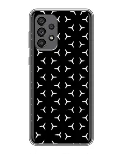 Чохол для Samsung Galaxy A73 (5G) з картинкою «Mercedes паттерн зірок»