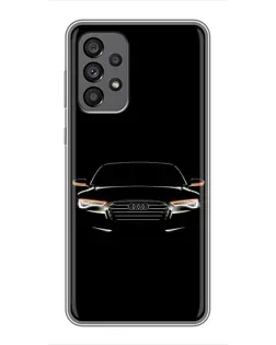 Чохол для Samsung Galaxy A73 (5G) з картинкою «Audi — нічний контур»