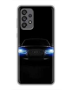 Чохол для Samsung Galaxy A73 (5G) з картинкою «Audi в неоні»