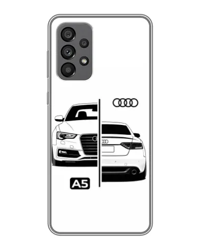 Чохол для Samsung Galaxy A73 (5G) з картинкою «Audi — контрастний дизайн» Чохол для Samsung Galaxy A73 (5G) з картинкою «Audi — контрастний дизайн»