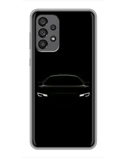 Чохол для Samsung Galaxy A73 (5G) з картинкою «Погляд Audi у темряві»