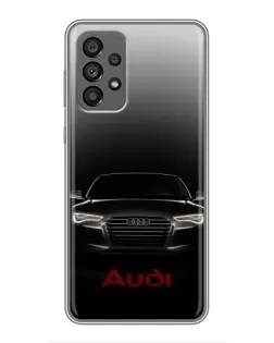 Чохол для Samsung Galaxy A73 (5G) з картинкою «Audi — градієнтний контур»
