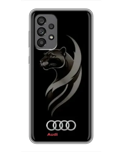 Чохол для Samsung Galaxy A73 (5G) з картинкою «Графіка — пантера та Audi» Чохол для Samsung Galaxy A73 (5G) з картинкою «Графіка — пантера та Audi»
