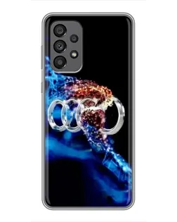 Чохол для Samsung Galaxy A73 (5G) з картинкою «Енергія лого Audi»