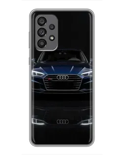 Чохол для Samsung Galaxy A73 (5G) з картинкою «Audi — нічне відображення»