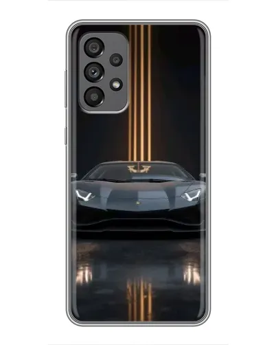 Чехол для Samsung Galaxy A73 (5G) с картинкой «Lamborghini золотые линии» Чехол для Samsung Galaxy A73 (5G) с картинкой «Lamborghini золотые линии»