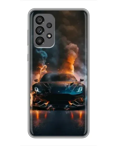 Чехол для Samsung Galaxy A73 (5G) с картинкой «Lamborghini дымная эстетика» Чехол для Samsung Galaxy A73 (5G) с картинкой «Lamborghini дымная эстетика»