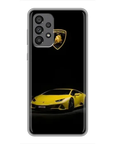 Чехол для Samsung Galaxy A73 (5G) с картинкой «Lamborghini желтый акцент» Чехол для Samsung Galaxy A73 (5G) с картинкой «Lamborghini желтый акцент»