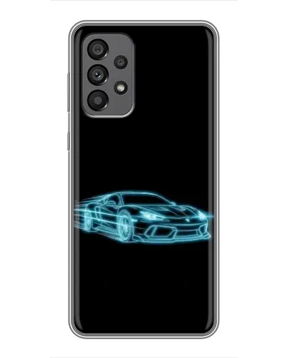 Чехол для Samsung Galaxy A73 (5G) с картинкой «Неоновый контур Lamborghini» Чехол для Samsung Galaxy A73 (5G) с картинкой «Неоновый контур Lamborghini»