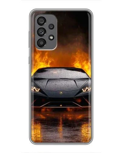 Чехол для Samsung Galaxy A73 (5G) с картинкой «Lamborghini в огне» Чехол для Samsung Galaxy A73 (5G) с картинкой «Lamborghini в огне»